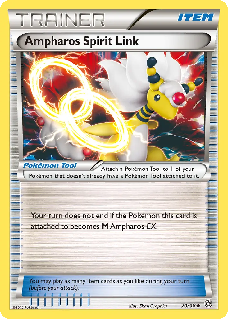 Ampharos Spirit Link (Ancient Origins) - Pokémon in TCG Land México