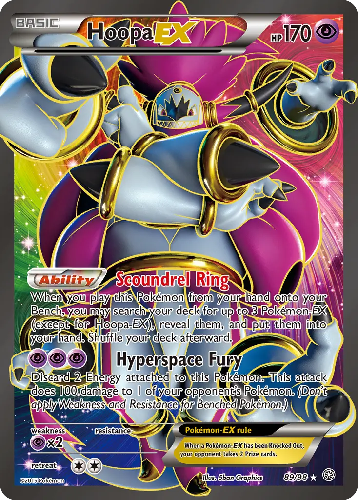 Hoopa-EX (Ancient Origins) - Pokémon in TCG Land México