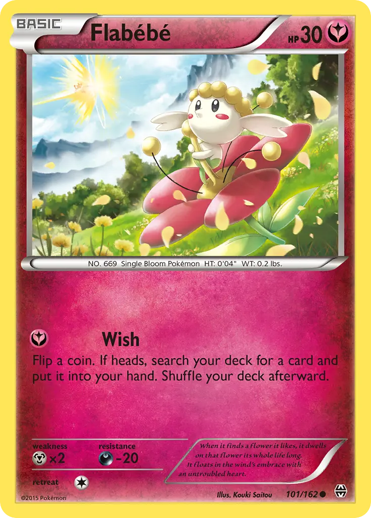 Flabébé (BREAKthrough) - Pokémon in TCG Land México