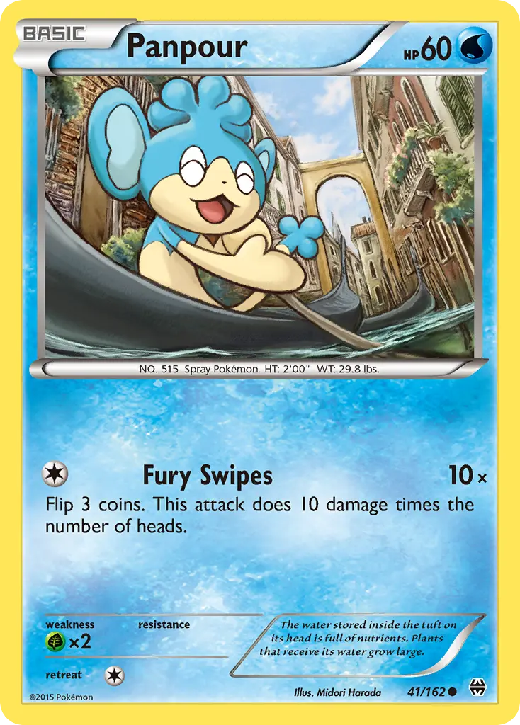 Panpour (BREAKthrough) - Pokémon in TCG Land México