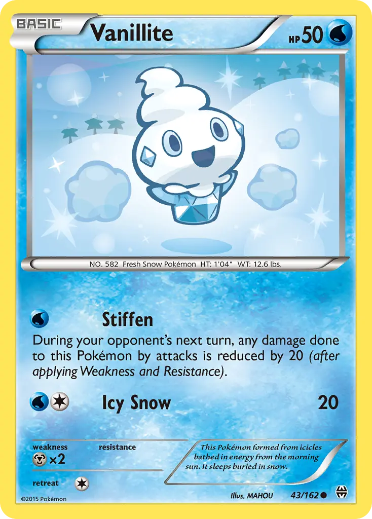 Vanillite (BREAKthrough) - Pokémon in TCG Land México
