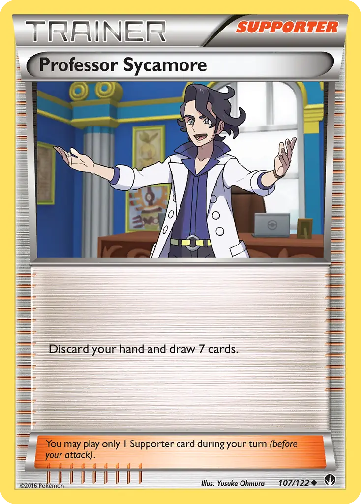 Professor Sycamore (BREAKpoint) - Pokémon in TCG Land