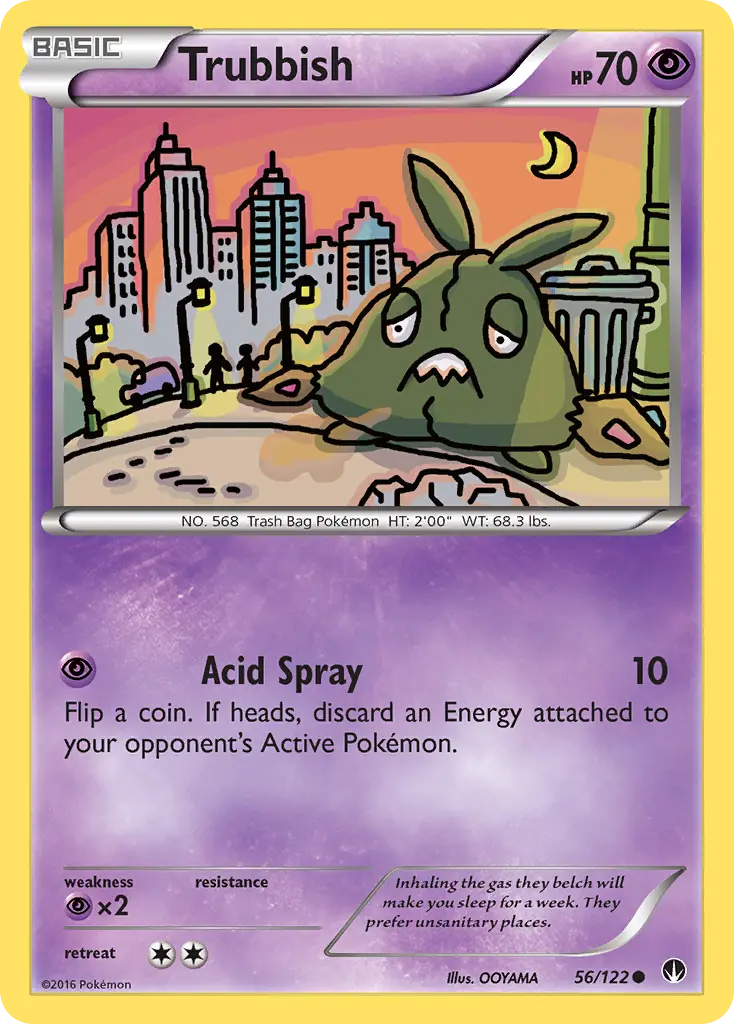 Trubbish (BREAKpoint) - Pokémon in TCG Land