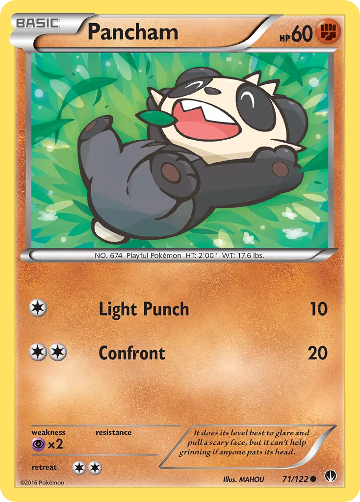 Pancham (BREAKpoint) - Pokémon in TCG Land México