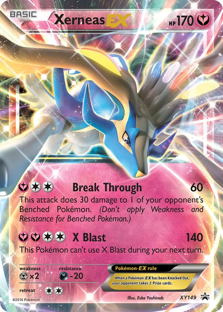 Xerneas-EX (XY Black Star Promos) - Pokémon in TCG Land