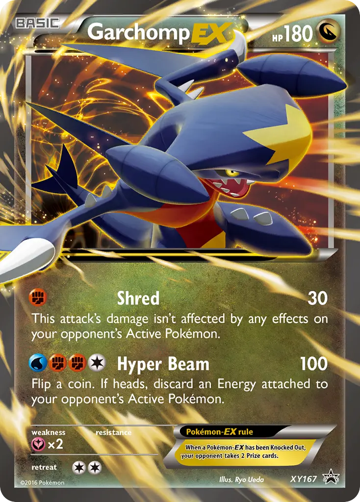 Garchomp-EX (XY Black Star Promos) - Pokémon in TCG Land México