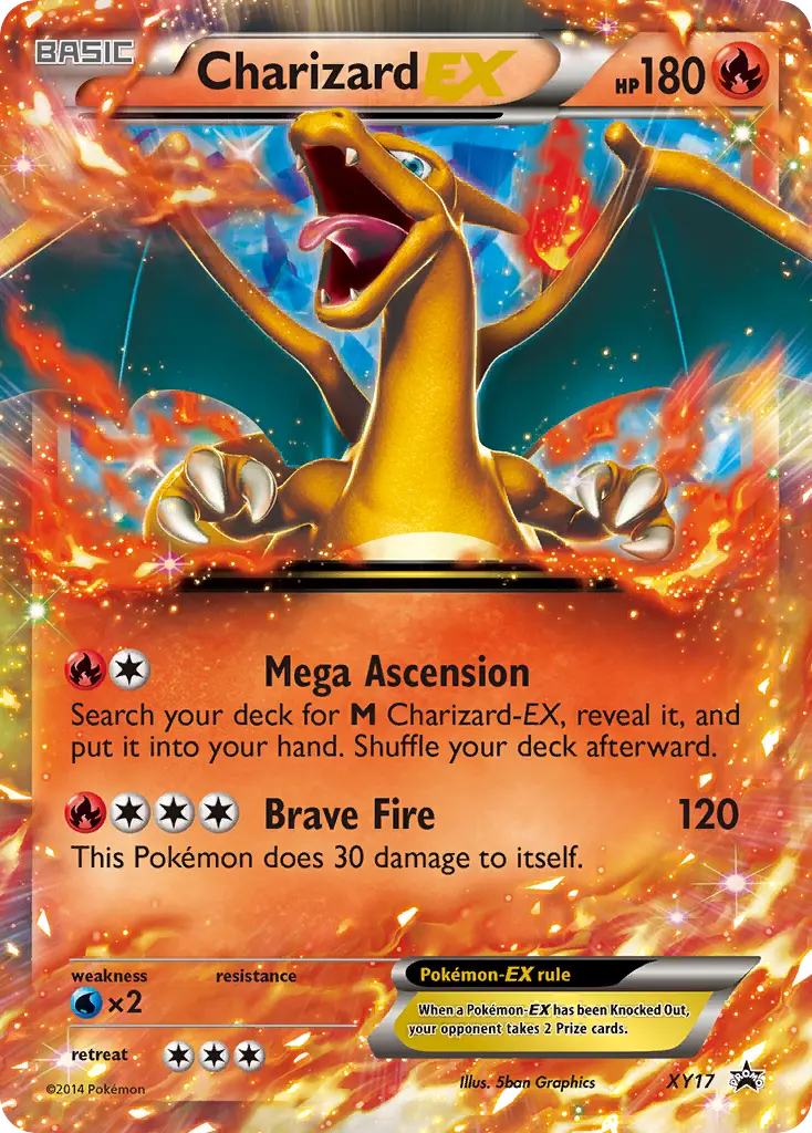 Charizard-EX (XY Black Star Promos) - Pokémon in TCG Land México
