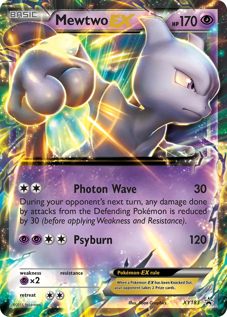 Mewtwo-EX (XY Black Star Promos) - Pokémon in TCG Land México
