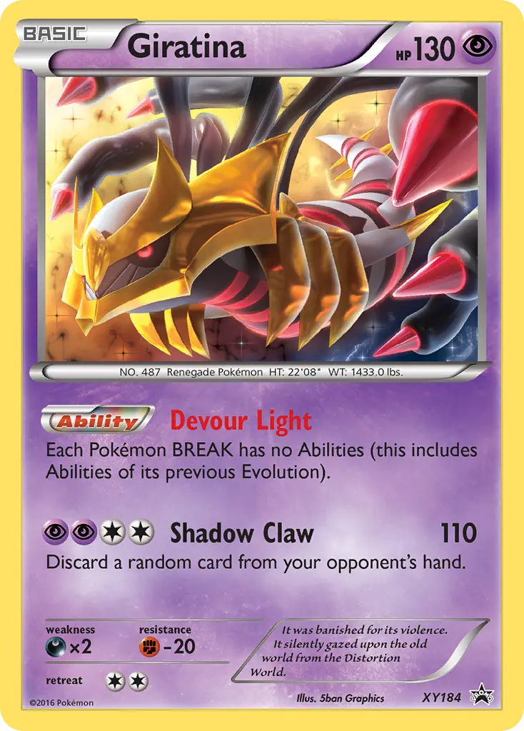Giratina (XY Black Star Promos) - Pokémon in TCG Land México
