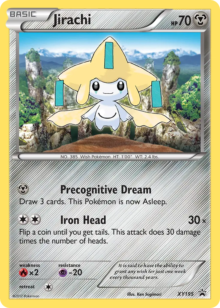 Jirachi (XY Black Star Promos) - Pokémon in TCG Land México