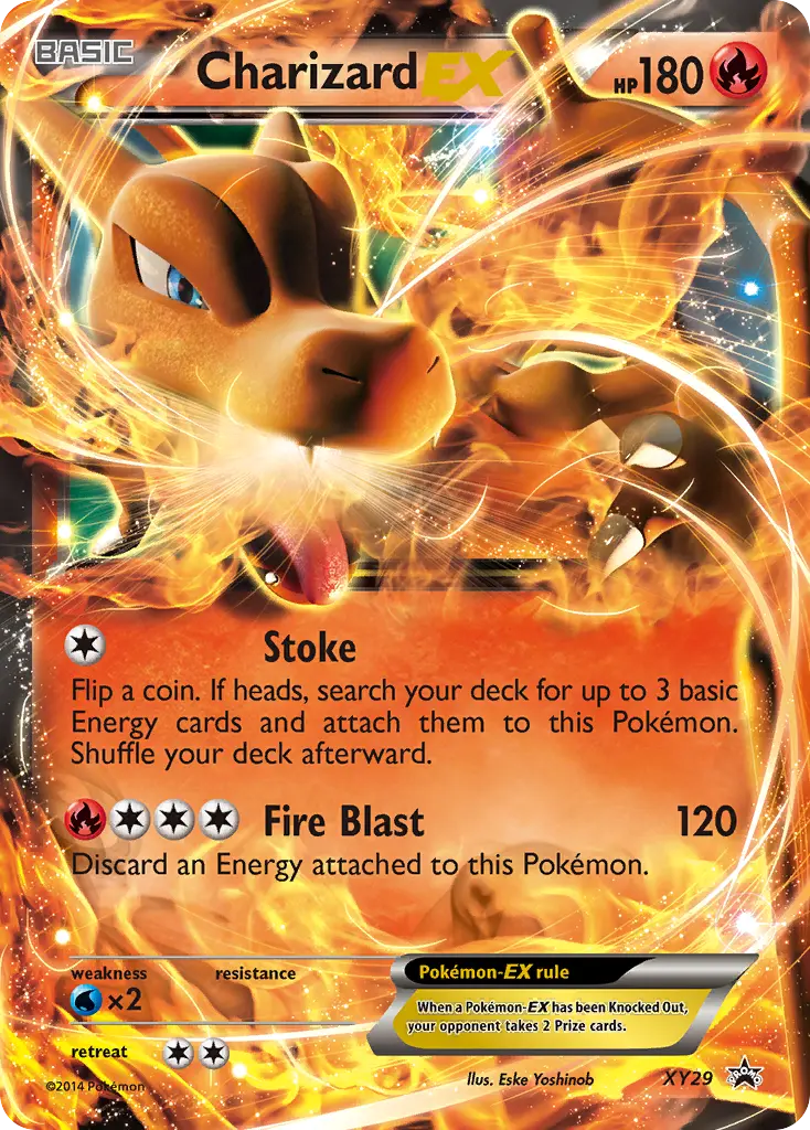 Charizard-EX (XY Black Star Promos) - Pokémon in TCG Land México