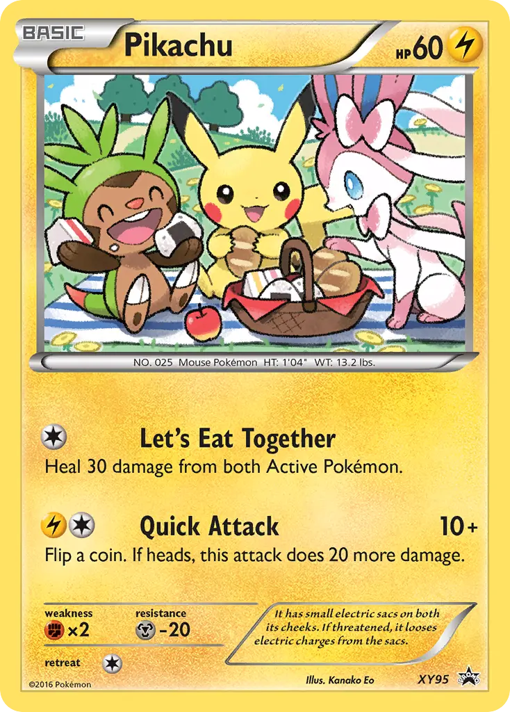 Pikachu (XY Black Star Promos) - Pokémon in TCG Land México