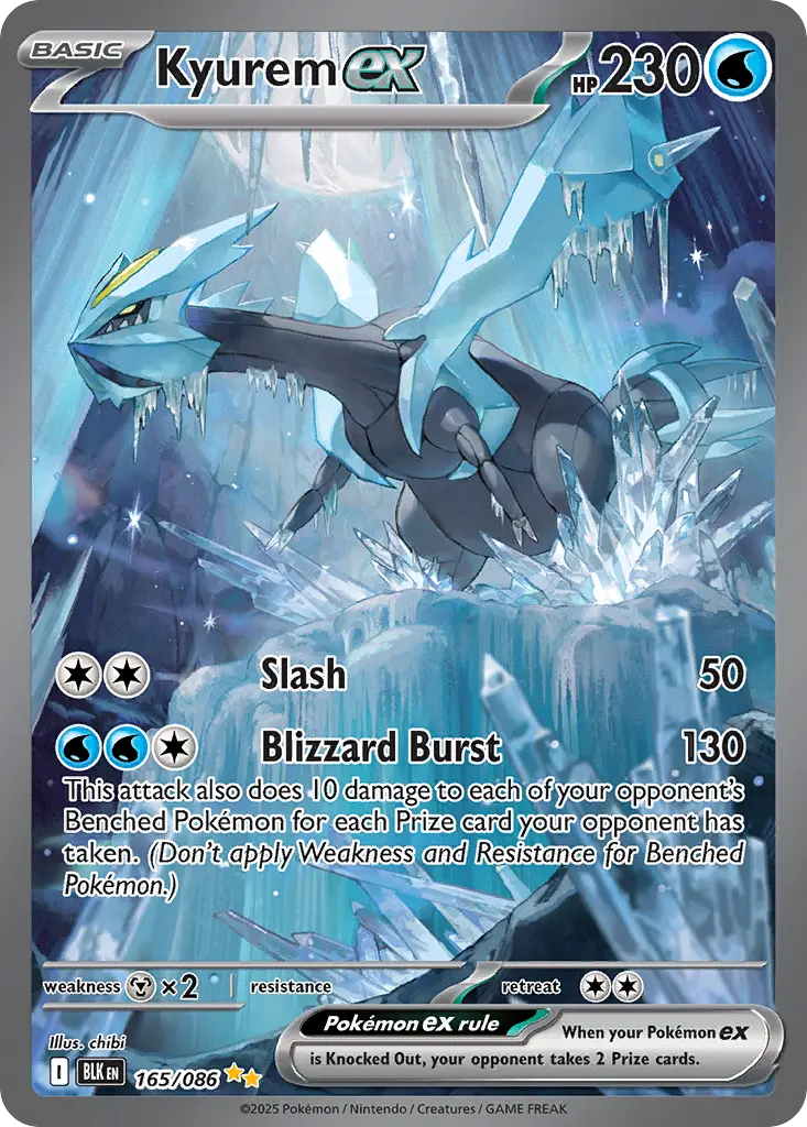 Kyurem ex PKM (Black Bolt) Pokémon - TCG Land México
